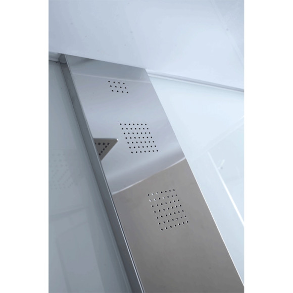 Душевая кабина Orans 100x100 L 89101lw с баней профиль Белый задние стенки Белые Душевая кабина Orans 100x100 L 89101lw с баней профиль Белый задние стенки Белые