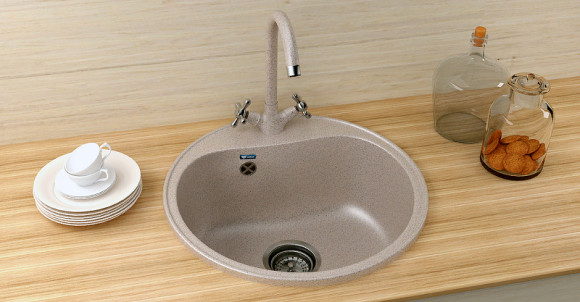 Смеситель для кухни Ulgran Classic U-012-331 Белый