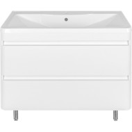 Тумба под раковину Style Line Атлантика Люкс Plus 100 СС-00000692 Белая