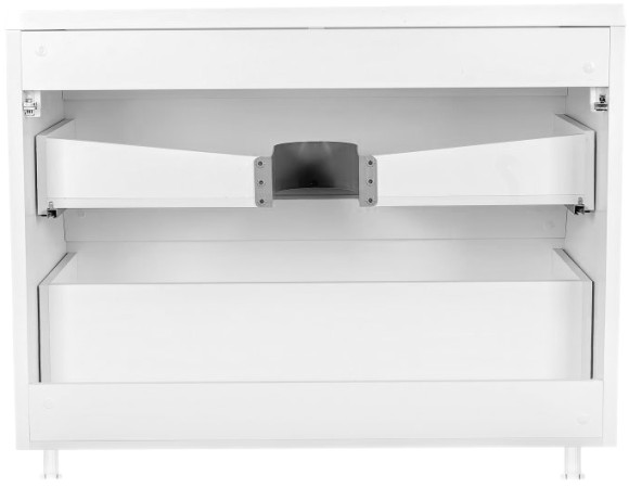 Тумба под раковину Style Line Атлантика Люкс Plus 100 СС-00000692 Белая Тумба под раковину Style Line Атлантика Люкс Plus 100 СС-00000692 Белая