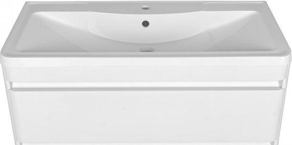 Тумба под раковину Style Line Атлантика Люкс Plus 100 СС-00000692 Белая Тумба под раковину Style Line Атлантика Люкс Plus 100 СС-00000692 Белая