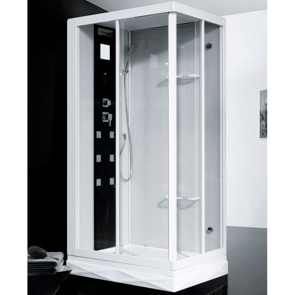 Душевая кабина Orans SR-86152 AL/AR-ED 110x80 8615200 с гидромассажем