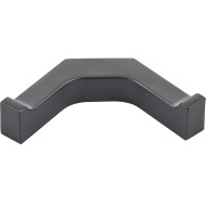 Двойной крючок Keuco Edition 11 11115 130000 Хром черный шлифованный