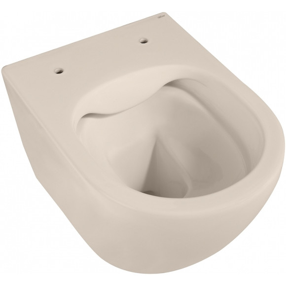 Унитаз Abber Bequem AC1101MBE подвесной Бежевый матовый с сиденьем Микролифт Унитаз Abber Bequem AC1101MBE подвесной Бежевый матовый с сиденьем Микролифт