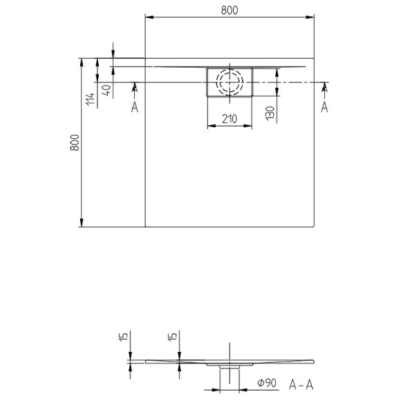 Акриловый поддон для душа Villeroy&Boch Architectura Metalrim 80x80 UDA8080ARA115V-01 Альпийский белый Акриловый поддон для душа Villeroy&Boch Architectura Metalrim 80x80 UDA8080ARA115V-01 Альпийский белый