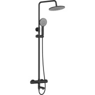 Душевая система Agger Thermo A2461144 Черная Душевая система Agger Thermo A2461144 Черная