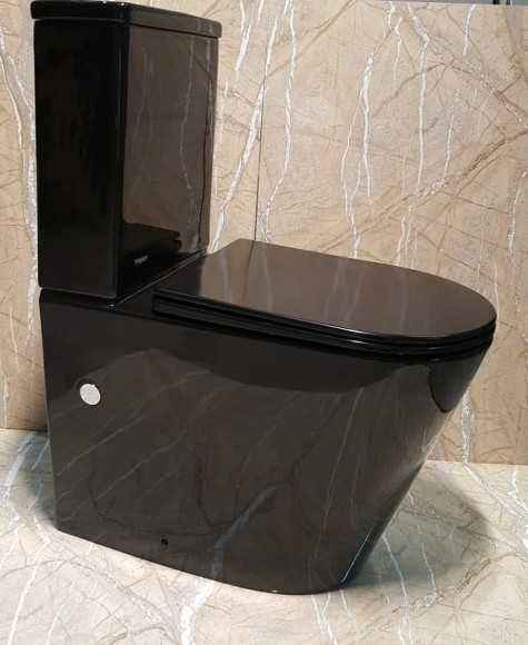 Унитаз компакт CeramaLux NS-2178-18 с бачком и сиденьем Микролифт Унитаз компакт CeramaLux NS-2178-18 с бачком и сиденьем Микролифт