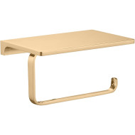 Держатель туалетной бумаги Rav Slezak Nil NLA0403Z с полкой Золотистый