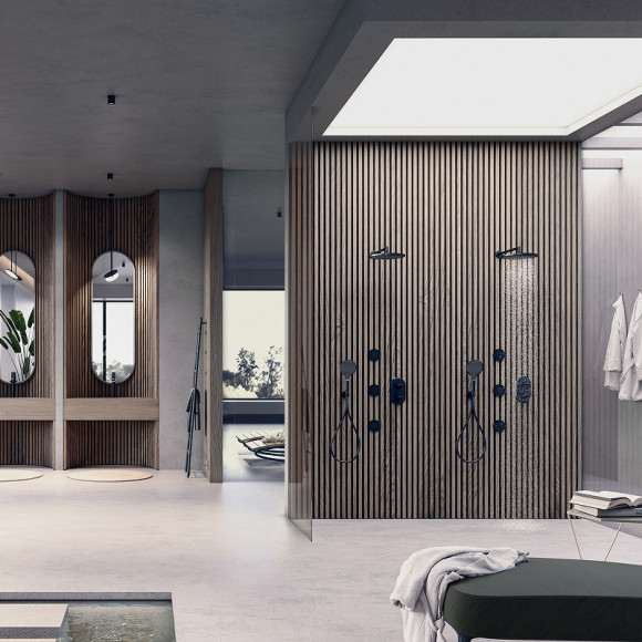 Верхний душ Bossini Apice H70430I.073 Черный матовый Верхний душ Bossini Apice H70430I.073 Черный матовый