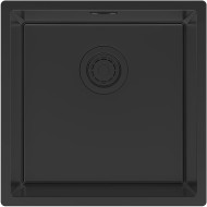 Кухонная мойка Paulmark Lassan 44 Uni LA44-MBN Черная матовая Кухонная мойка Paulmark Lassan 44 Uni LA44-MBN Черная матовая