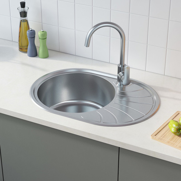 Кухонная мойка Iddis Suno S 65 SUN65SDi77 Сатин