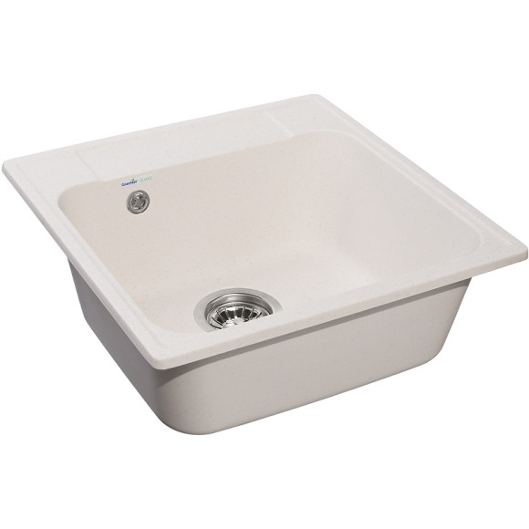 Кухонная мойка GranFest Quarz GF-Z48 Белая Кухонная мойка GranFest Quarz GF-Z48 Белая