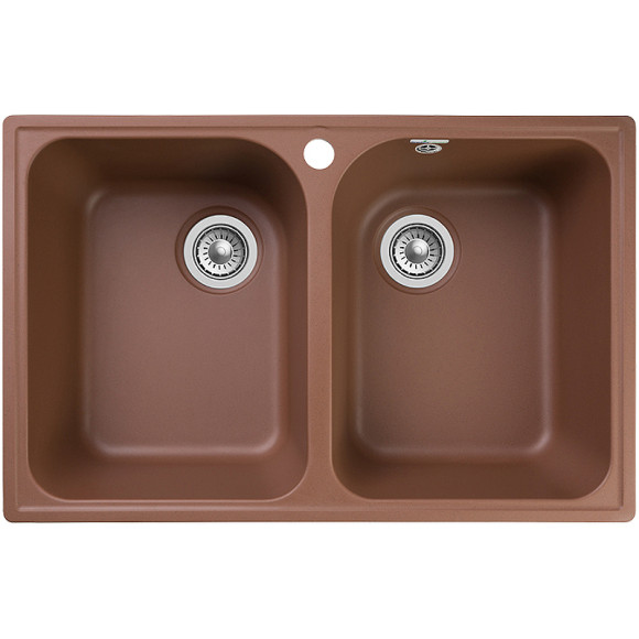 Кухонная мойка GranFest Quarz GF-Z15 Терракот Кухонная мойка GranFest Quarz GF-Z15 Терракот