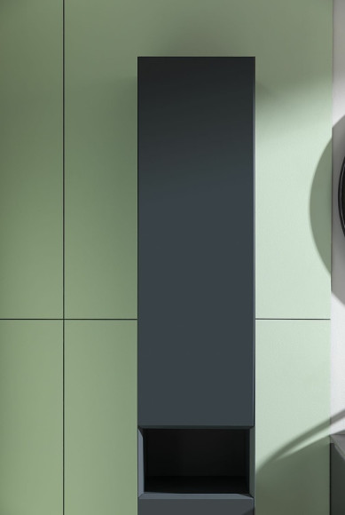 Шкаф пенал Allen Brau Infinity 35 L 1.21010.AM подвесной Антрацит матовый Шкаф пенал Allen Brau Infinity 35 L 1.21010.AM подвесной Антрацит матовый