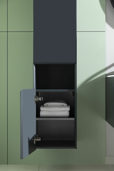 Шкаф пенал Allen Brau Infinity 35 L 1.21010.AM подвесной Антрацит матовый Шкаф пенал Allen Brau Infinity 35 L 1.21010.AM подвесной Антрацит матовый