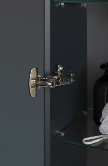 Шкаф пенал Allen Brau Infinity 35 L 1.21010.AM подвесной Антрацит матовый Шкаф пенал Allen Brau Infinity 35 L 1.21010.AM подвесной Антрацит матовый