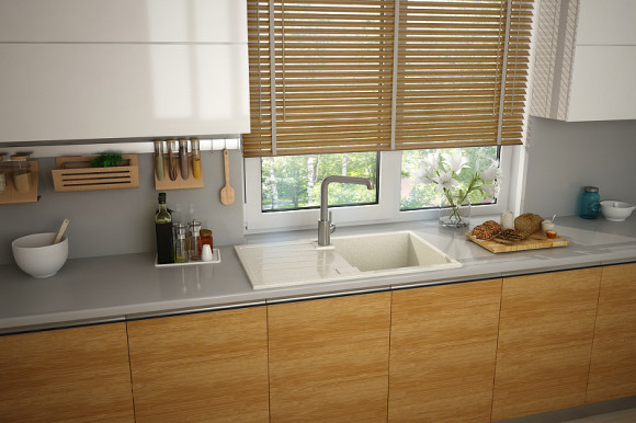 Кухонная мойка Aquaton Верона 86 1A710032VR240 Жемчуг Кухонная мойка Aquaton Верона 86 1A710032VR240 Жемчуг