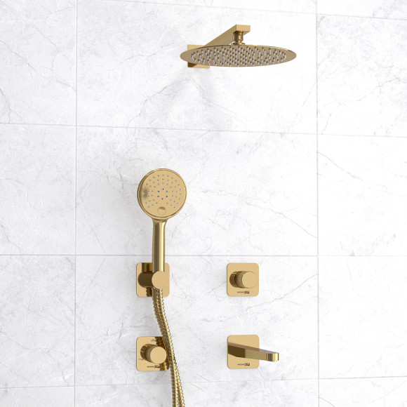 Душевая система WasserKRAFT Ems A7651.304.305.183.208.280.197.207 Золото глянцевое Душевая система WasserKRAFT Ems A7651.304.305.183.208.280.197.207 Золото глянцевое