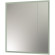 Зеркальный шкаф Континент Reflex LED 70 МВК026 с подсветкой Белый Зеркальный шкаф Континент Reflex LED 70 МВК026 с подсветкой Белый