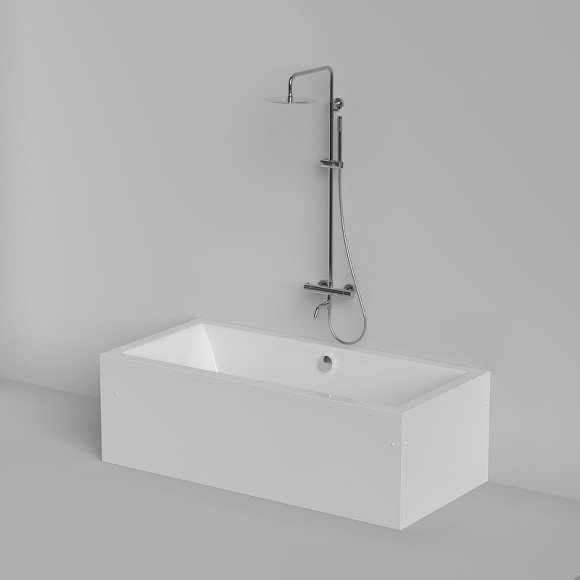 Акриловая ванна Berges Tari 170x80 050028 без гидромассажа