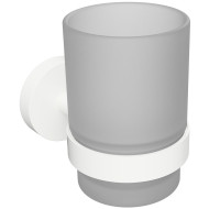 Стакан для зубных щеток Bemeta White 104110014 Белый матовый