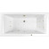 Акриловая ванна Whitecross Savia Duo 170x80 0103.170080.100.ULTRA.BR с гидромассажем Акриловая ванна Whitecross Savia Duo 170x80 0103.170080.100.ULTRA.BR с гидромассажем