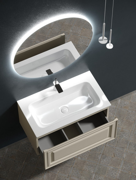 Тумба под раковину Sancos Very 80 VR80CE подвесная Beige Soft