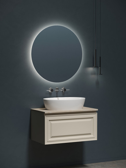 Тумба под раковину Sancos Very 80 VR80CE подвесная Beige Soft