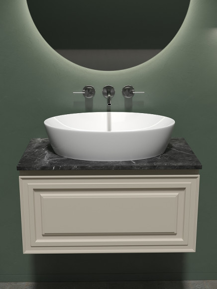 Тумба под раковину Sancos Very 80 VR80CE подвесная Beige Soft