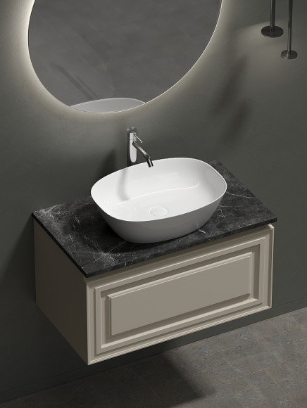 Тумба под раковину Sancos Very 80 VR80CE подвесная Beige Soft