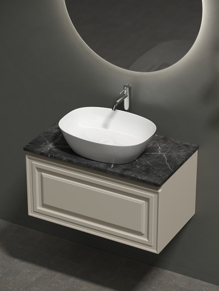 Тумба под раковину Sancos Very 80 VR80CE подвесная Beige Soft