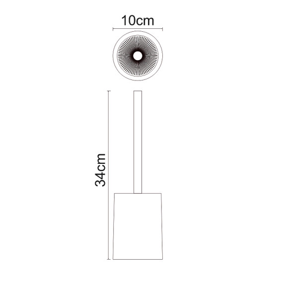 Ершик для унитаза WasserKRAFT Ohre K-37727 Бежевый матовый Ершик для унитаза WasserKRAFT Ohre K-37727 Бежевый матовый