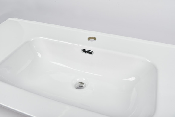 Раковина Inda Kona 100 T298330KONA Белая глянцевая Раковина Inda Kona 100 T298330KONA Белая глянцевая