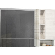 Зеркало со шкафом Comforty Прага 120 00004136262 Дуб белый Зеркало со шкафом Comforty Прага 120 00004136262 Дуб белый