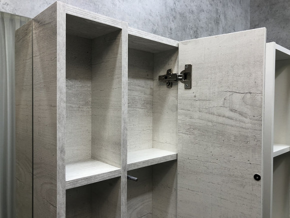 Зеркало со шкафом Comforty Прага 120 00004136262 Дуб белый Зеркало со шкафом Comforty Прага 120 00004136262 Дуб белый