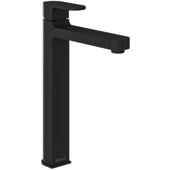 Смеситель для раковины Ravak Chrome CR 015.20BL X070429 Черный матовый