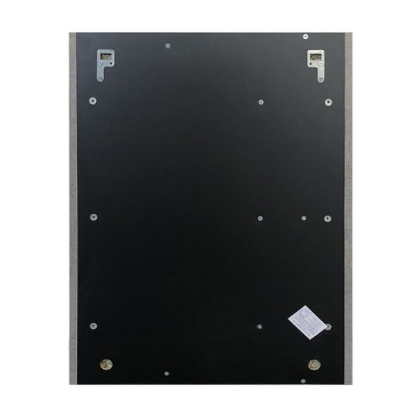 Зеркальный шкаф Comforty Франкфурт 60 00-00004331 Бетон светлый Черное матовое Зеркальный шкаф Comforty Франкфурт 60 00-00004331 Бетон светлый Черное матовое