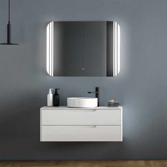 Зеркало Abber See 92 AG6101S с подсветкой с сенсорным выключателем и диммером Зеркало Abber See 92 AG6101S с подсветкой с сенсорным выключателем и диммером