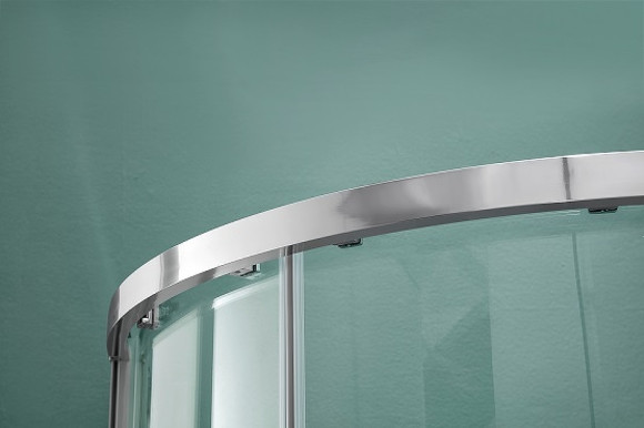 Душевой уголок Aquatek 100х100 AQ ARI RO 10020CH профиль Хром стекло прозрачное