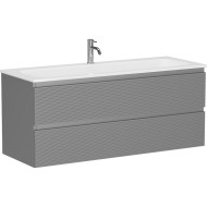 Тумба под раковину Sancos Folk 120 FL120ES подвесная Ergraut soft