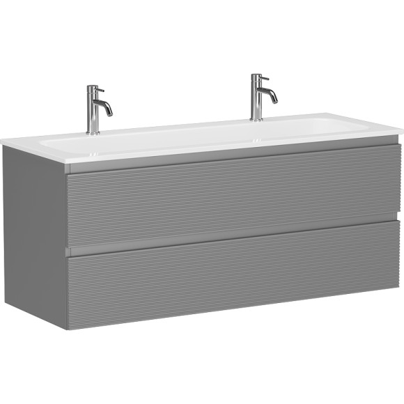 Тумба под раковину Sancos Folk 120 FL120ES подвесная Ergraut soft