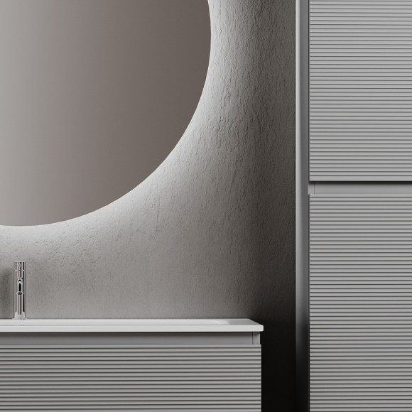 Тумба под раковину Sancos Folk 120 FL120ES подвесная Ergraut soft