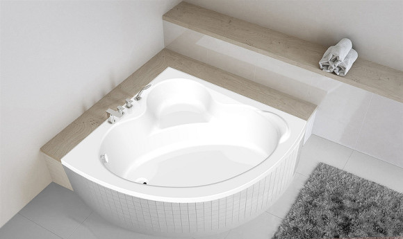 Акриловая ванна C-Bath Aurora 120x120 CBS001001 без гидромассажа Акриловая ванна C-Bath Aurora 120x120 CBS001001 без гидромассажа