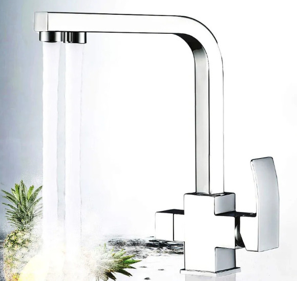 Смеситель для кухни ALMAes Rona AS-875-01 Хром Смеситель для кухни ALMAes Rona AS-875-01 Хром