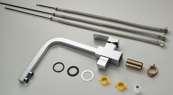 Смеситель для кухни ALMAes Rona AS-875-01 Хром Смеситель для кухни ALMAes Rona AS-875-01 Хром