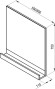 Зеркало Ravak 10° 55 X000000850 Темно-ореховое Зеркало Ravak 10° 55 X000000850 Темно-ореховое