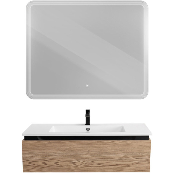 Тумба под раковину Cezares Slider 100 SLIDER-1000-1C-SO-RT-P подвесная Дуб тангент