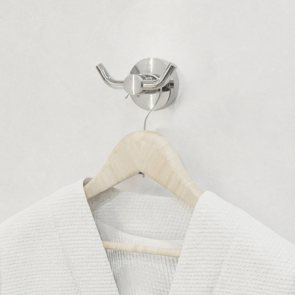 Двойной крючок Fixsen Comfort Chrome FX-85005A Хром Двойной крючок Fixsen Comfort Chrome FX-85005A Хром