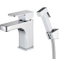 Смеситель для раковины Kaiser Sonat 34088 с гигиеническим душем Хром