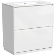 Тумба под раковину Sancos Libra Floor 80 LB80FW Белый глянец